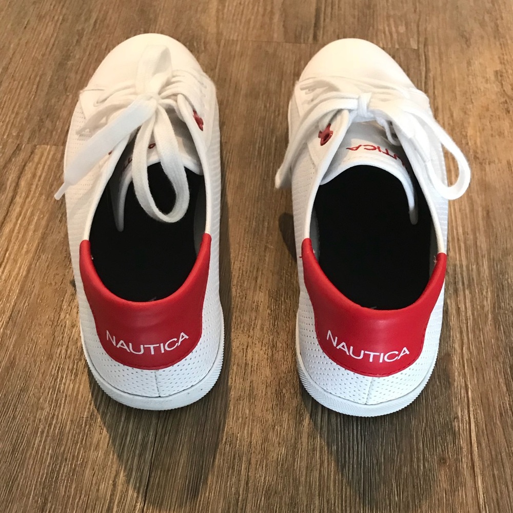 Nautica white sneakers